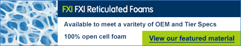 Reticulated Foam 100 percent open FXI